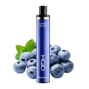 HQD CUVIE PLUS 1200 PUFFS BLUEBERRY DISPOSABLE POD VAPE