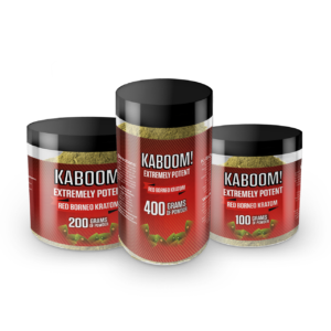 KABOOM Kratom Powder Red Borneo