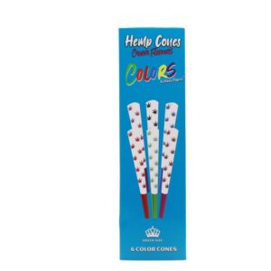 Canna Leaf Design Canna Flowers Pre Rolled Cone by Caligars