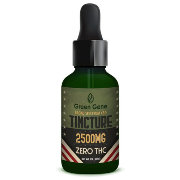 Green Gene Broad Spectrum Zero THC CBD Tincture