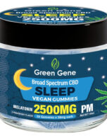 Green Gene Broad Spectrum Sleep CBD Vegan Gummies