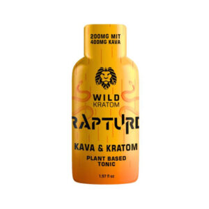 Wild Kratom Rapture Max Strength Kava Kratom Shot